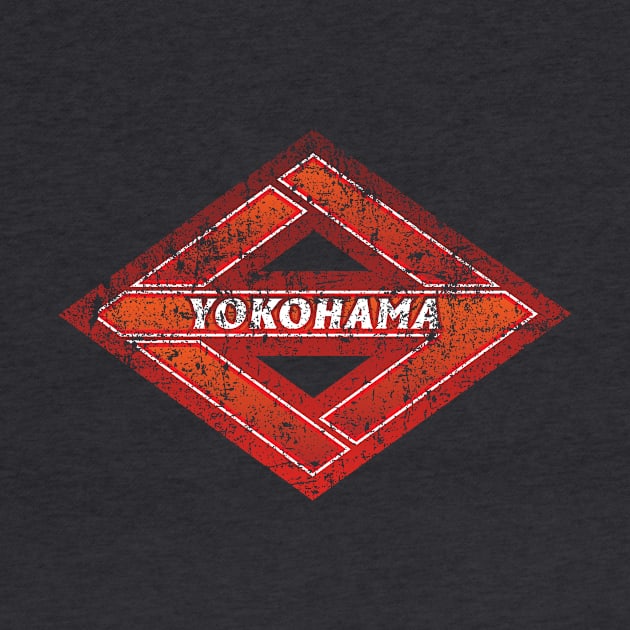 Yokohama Municipality Japanese Symbol Distressed by PsychicCat